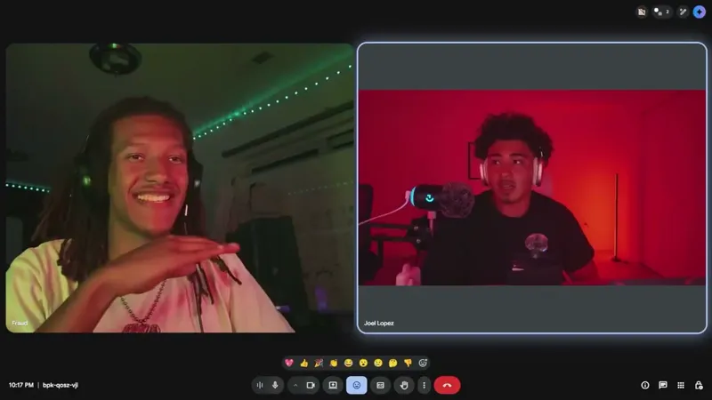 Jojo on a video call with his student Certified Fraud, going over a $30,000 month.